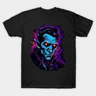 Pop Culture Comic Vampire | Demon | Pop Art | Sci Fi | Comic T-Shirt